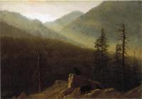 Bierstadt, Albert - Bears in the Wilderness